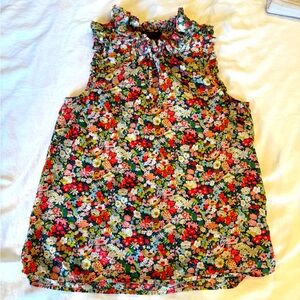 Beautiful women’s J Crew top (Liberty of London fabric)